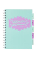 Kołozeszyt  A4/100 Pastel Project Book Pukka Pad morski