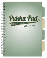Kołozeszyt B5/100k. kratka Project Book Sage Pukka Pad
