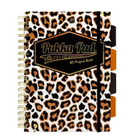 Kołobrulion B5/100k. li Project Book Wild lampart Pukka Pad