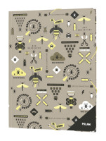 Teczka A4 z gumką Milan