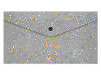 Teczka na zatrzask M DL PP Lux mix  MFP