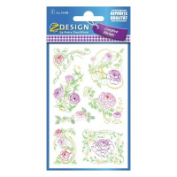 Naklejki Z-Design Creativ kwiaty 54488 Avery