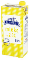 Mleko Mleczarnia 1l 2,0 Mlekpol