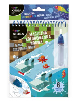 Kolorowanka wodna magiczna wielorazowa J Game Kidea