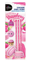Zapachowe gumki i ołówki truskawka Kidea ZAGOTKA  Derform