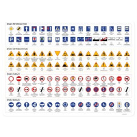 Podkładka laminowana Ruch drogowy PLARD Derform