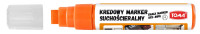 Marker kredowy suchościeralny 8x15mm TO-294 pomarańczowy Toma
