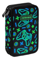 Piórnik podwójny z wyposażeniem ASTRABAG Game On AC21 503026031