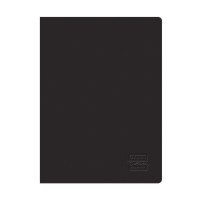 Zeszyt A5/60k kratka Rainbow Classic czarny 9553975 Herlitz