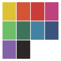 Zeszyt A5/96k linia Rainbow Classic Collection Herlitz  9583162