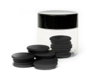 Magnesy 30mm standard czarne Tres 10szt.