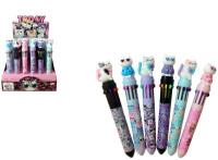 Długopis 10kol HZ-1840 Cute Kitten 903300 KTW