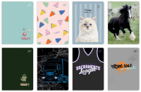 Zeszyt A5/32. 3 linie 70g UV mix Interdruk