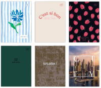 Zeszyt A4/80k. linia UV mix Interdruk