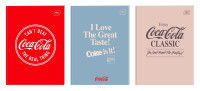 Zeszyt A4/60K kratka M Hybrid Coca Cola Interdruk