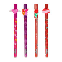 Długopis wymazywalny ze skuwką walentynki  LOVE FOREVER WPC