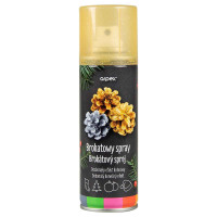 Brokatowy spray dekoracyjny złoty KA6067  Arpex