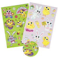 Zabawne naklejki wielkanocne SW3384 Arpex
