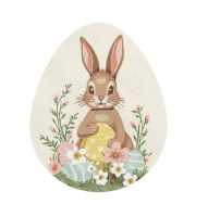 Serwetki wielkanocne - pisanka (10szt) WN8389 Arpex