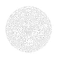 Serwetka na koszyczek - wielkanocne wzory D8648 Arpex