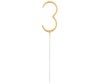 Złota cyfra 3 (zimny ogień ) CS1921S-3 GoDan