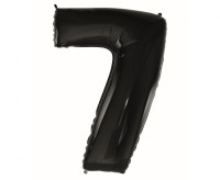 Balon foliowy B&C Cyfra 7 - czarna 92cm Godan