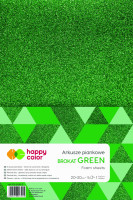 Arkusze piankowe brokatowe A4, 5ark, zielone HA 7132 2030-5 Happy Color