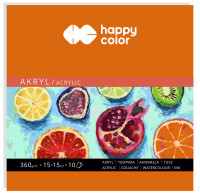 Blok do akrylu Art 15x15 10ark. 360g Happy Color Steadler HA 7836 1515-A10
