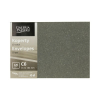 Koperta C6/10 Wood czarny K. 120g  Argo