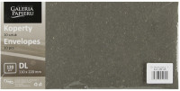 Koperta DL/10 Wood czarny K. 120g  Argo