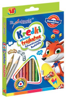 Kredki ołówkowe Bambino 18kol. St.Majewski