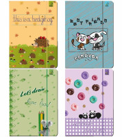 Teczka A4 z gumką BFF Rysunkowe New Ev-Corp