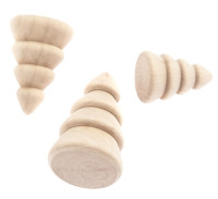 Drewniane choinki 3szt. DPDN-190 Dalprint