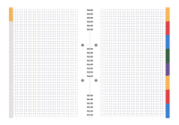 Kołozeszyt B5/160 kratka Student 8p. Top