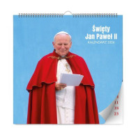 Kalendarz ścienny Jan Paweł II Lux Kalpol