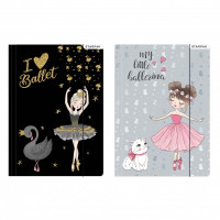 Teczka z gumką A4 papierowa Balerina Starpak 491061