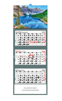 Kalendarz trójdzielny Górskie Jezioro T40 Jotan