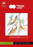 Blok szkicowy Młody Artysta A4/50k. 90g Happy Color Steadler