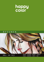 Blok do rysunku art A4/15k 300g Happy Color