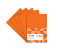 Arkusze piankowe A4 5szt. Happy Color pomarańczowe