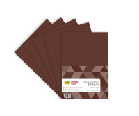 Arkusze piankowe A4 5szt. Happy Color brązowe