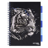 Kołozeszyt A4/100k. kr Project Book Tygrys 80g Strigo PADS020 WPC