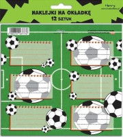 Naklejki na okładkę 2 (12szt) Piłka Henry