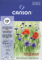 Blok do akwareli A5/10 250g fakturowany Canson