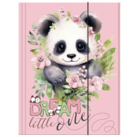 Teczka z gumką A4 Panda 10 TGA4PA10 Derform
