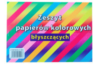 Zeszyt A5/7k. papierów kolorowych błyszczących (0017) Cormoran