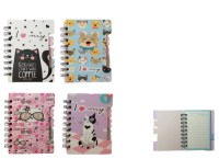 Notes A6 na spirali z registrami XQ 64-016 KOT 900114 KTW