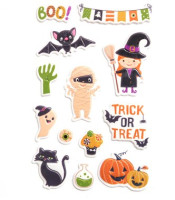 Naklejki puffy - Halloween (13szt) DPNK-203 Dalprint
