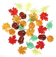 Jesienne ozdoby 3D 30szt CEOZ-202 Dalprint