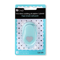 Dziurkacz ozdobny do papieru i pianki 1,6cm Serce JCDP-105-002 Dalprint